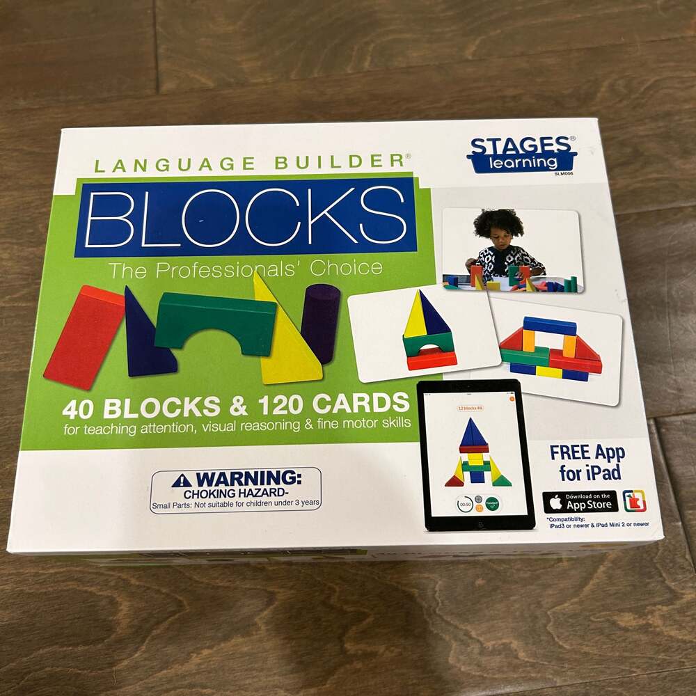 Stages Learning Materials Language Builder Blocks